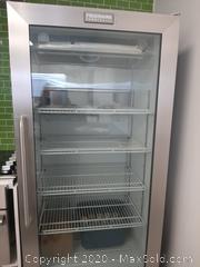 Frigidaire Commercial Glass Front Convertible Fridge and Freezer