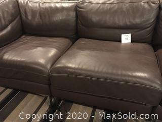 Couch - leather -