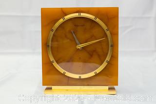 Vintage Swiss Jaeger-LeCoultre Mantle Clock